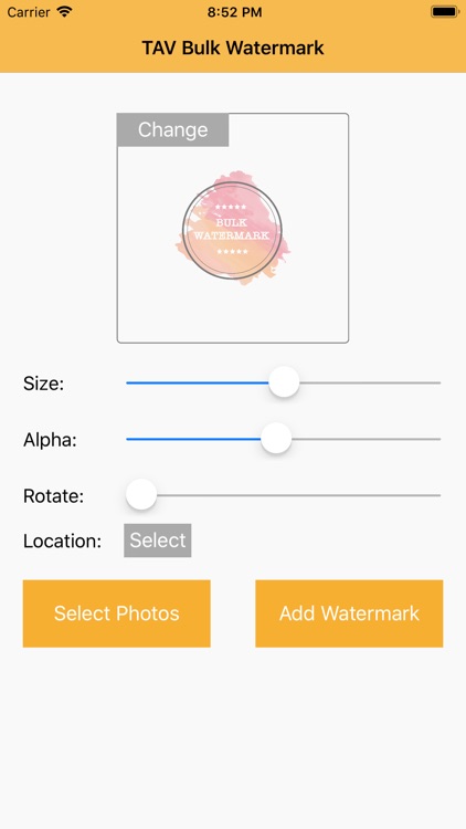 TAV Bulk Watermark Photos