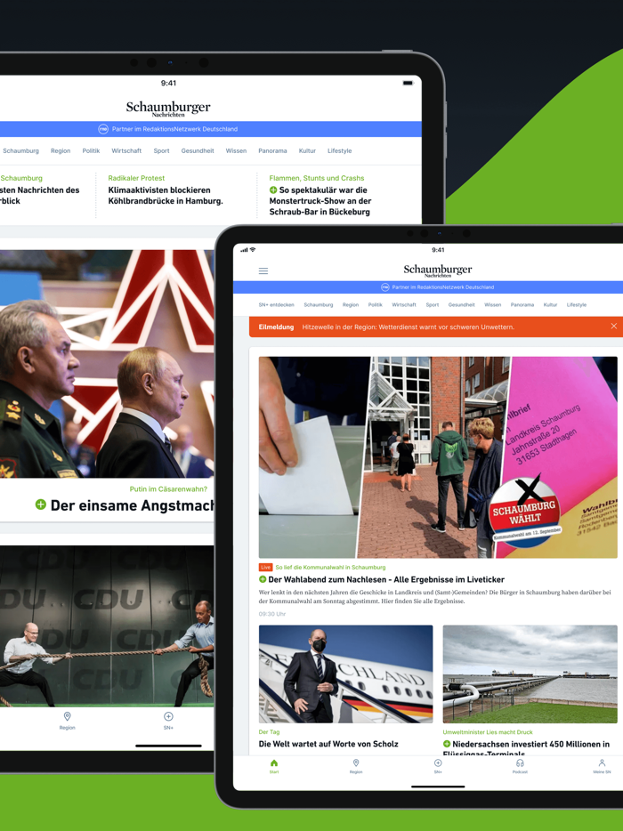 SN - Nachrichten und Podcast