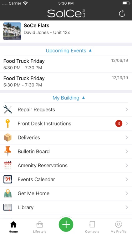 SoCe Flats Resident App