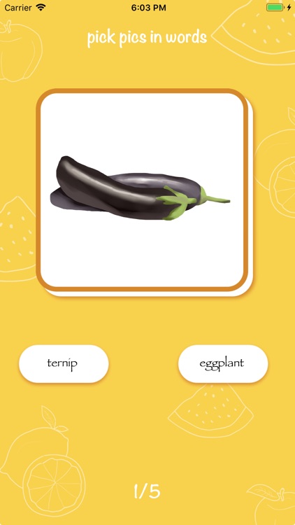 Picture Learning-Vegetables screenshot-3