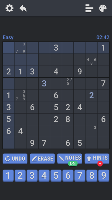 Sudoku screenshot 3