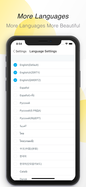 ‎GO Keyboard-Emojis&Cool Themes Screenshot