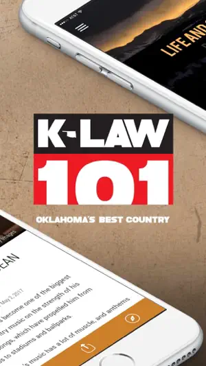 K-LAW 101 (KLAW) screenshot 2