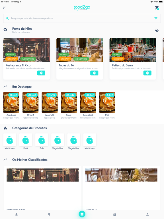 Screenshot #4 pour Food2Go