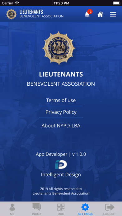 LBA NYPD iPhone screenshot 9 - News app