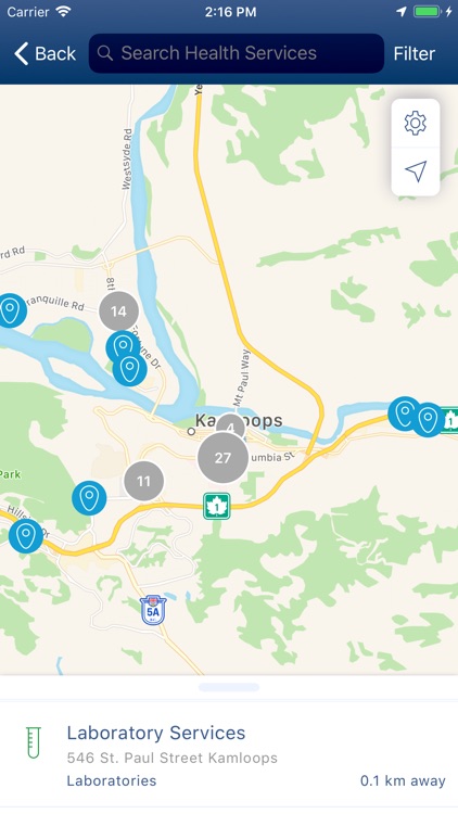 BC Health Service Locator