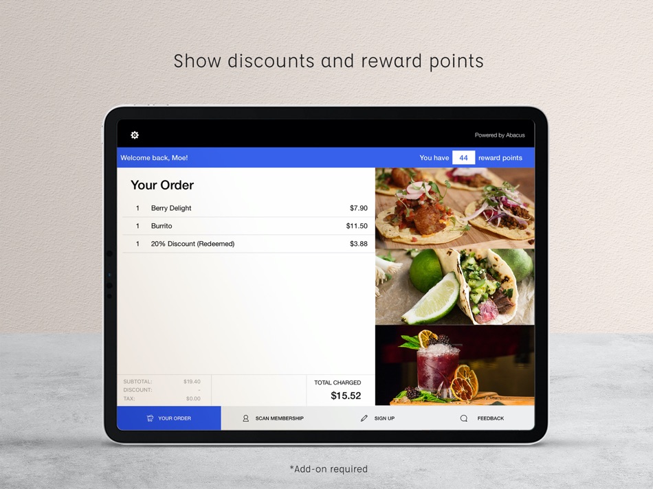 #3. Customer-Facing Display (iOS) 由: Abacus Solutions Pty Ltd