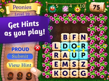 Letter Garden iPad screenshot