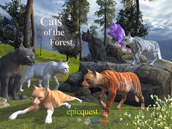 Screenshot #4 pour Cats of the Forest