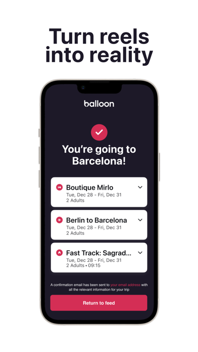 Balloon: Discover &Book Hotels Screenshot