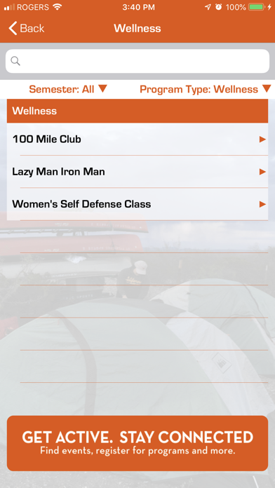 UT-Tyler RecSports Screenshot