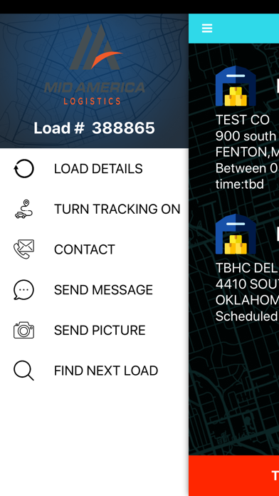 Mid America Load Mgmt Screenshot