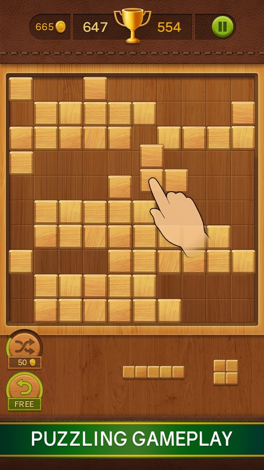 #1. Wood Block The Puzzle Game (iOS) 由: Alchemical Inc
