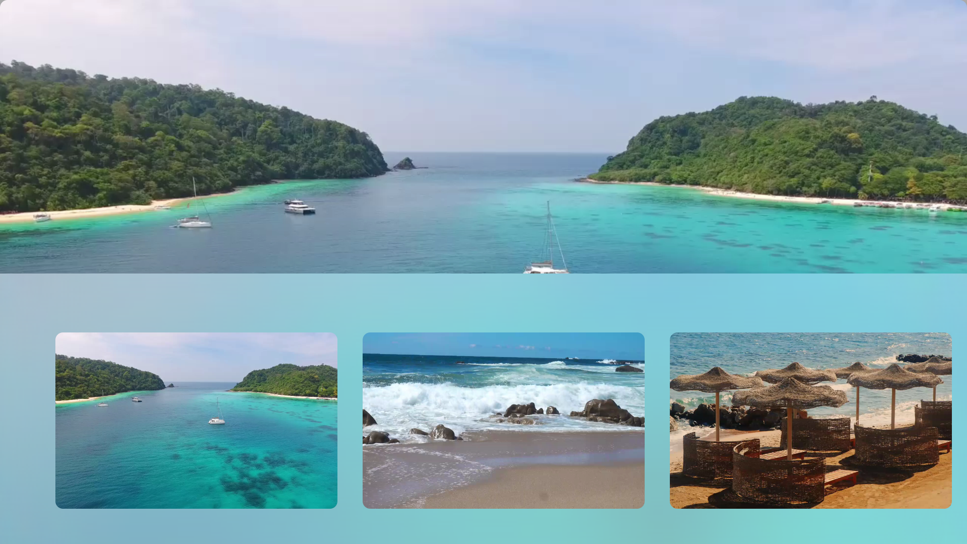Tropical Beach Window screenshot 4