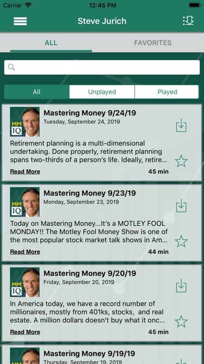 Mastering Money w/Steve Jurich