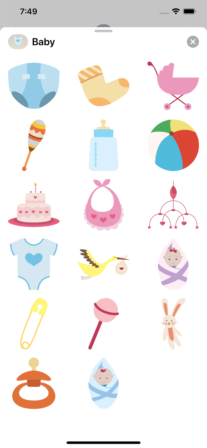 Baby Stickers Pack