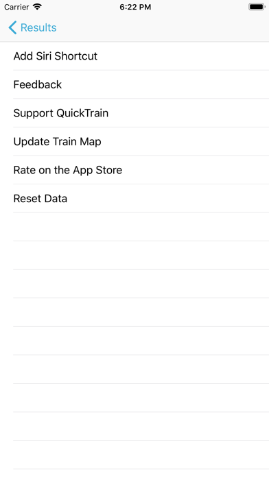 QuickTrain Screenshot