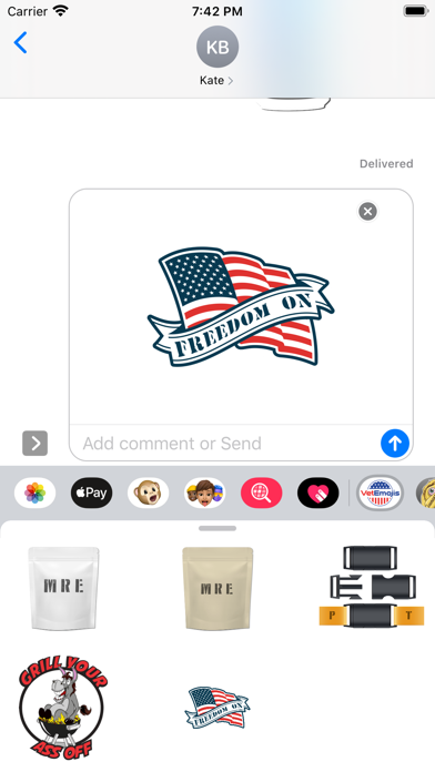 Screenshot #3 pour Vet Emojis