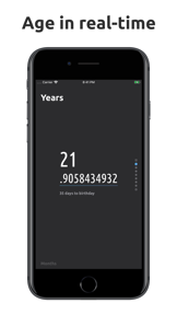 Ani - Real-Time Age Calculator screenshot