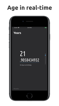 Ani - Real-Time Age Calculator screenshot 1