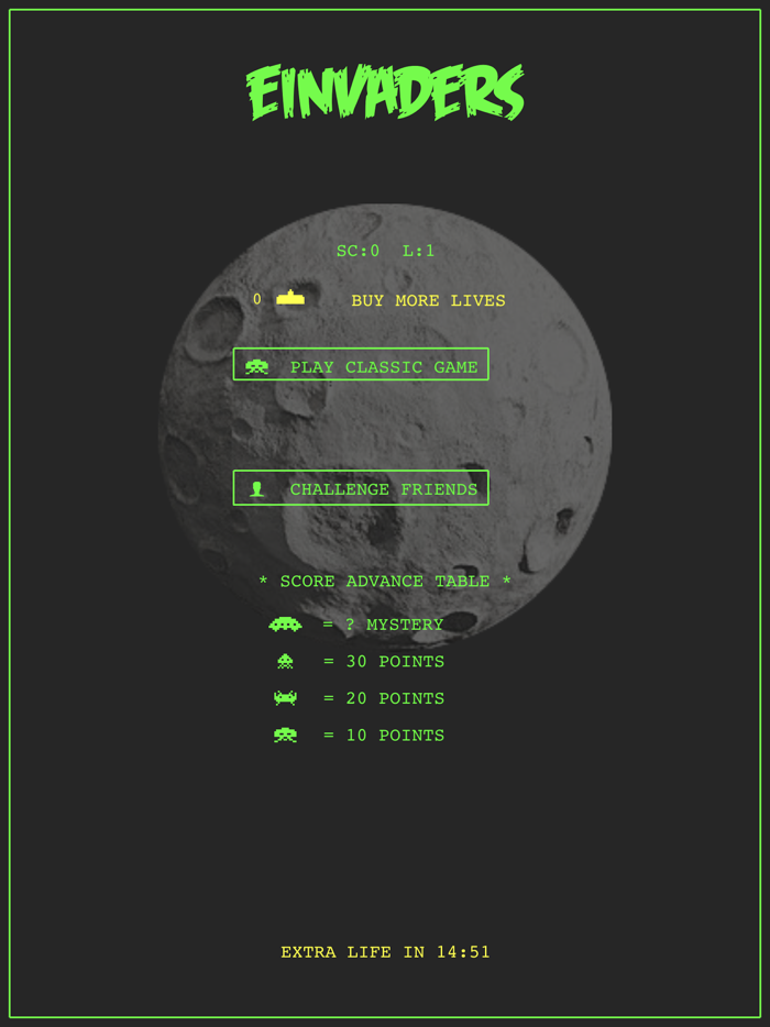 eInvaders Alien Shooter