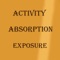 This is the best app to calculate Activity Absorption and Exposure Calculator