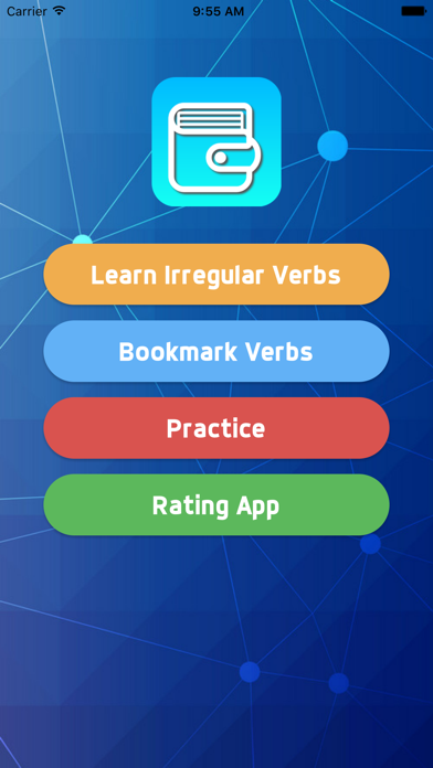 Screenshot #1 pour English Irregular Verbs Book