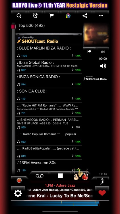 Radyo Pro, Listen Record Radio