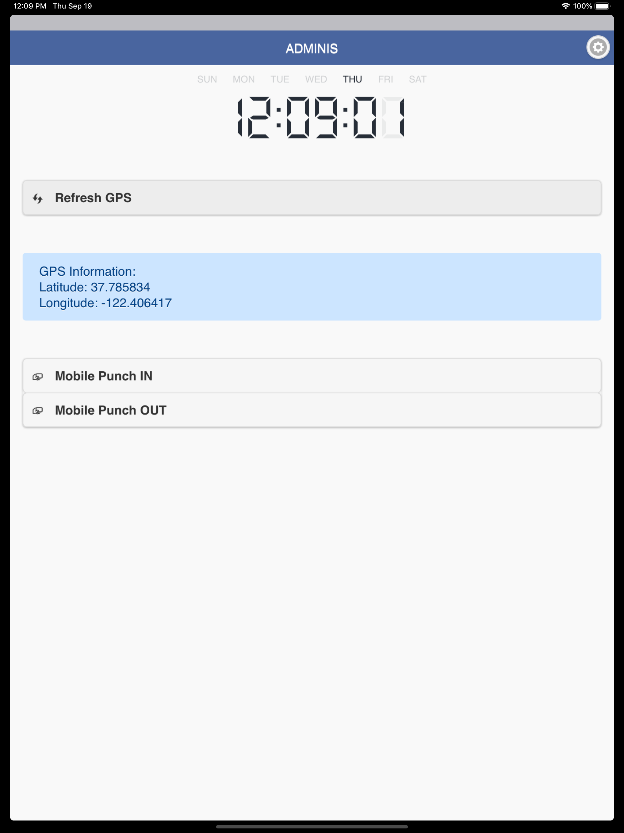 ADMINIS App