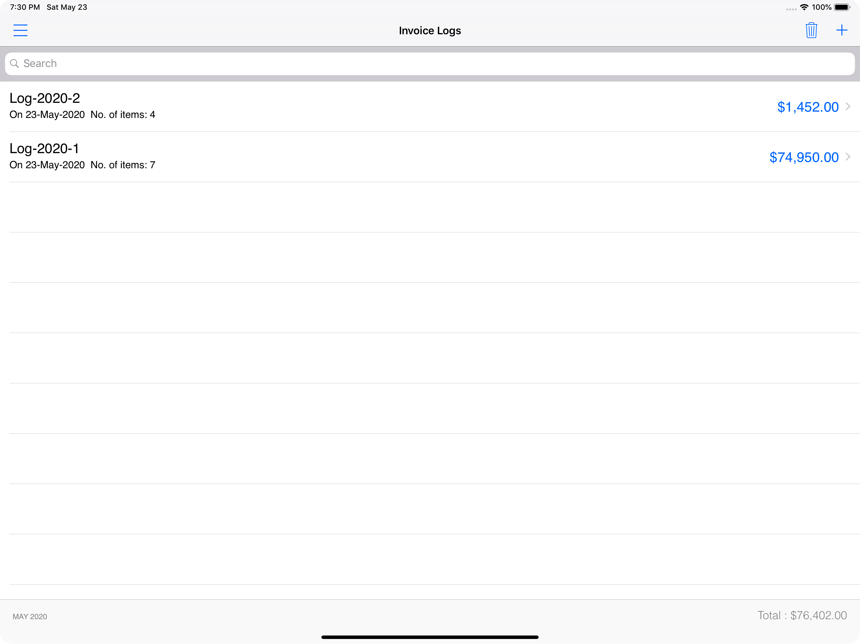 BusinessTravel Expense Track screenshot 11