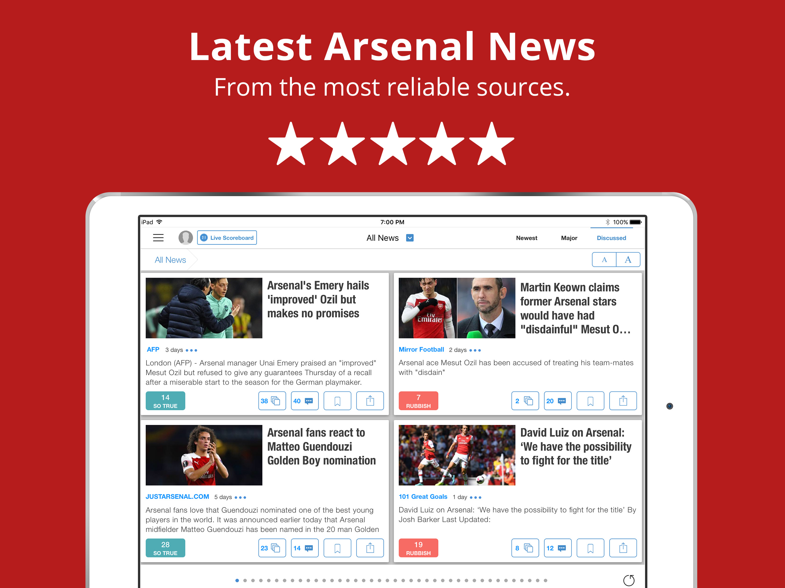 Arsenal News & Transfers
