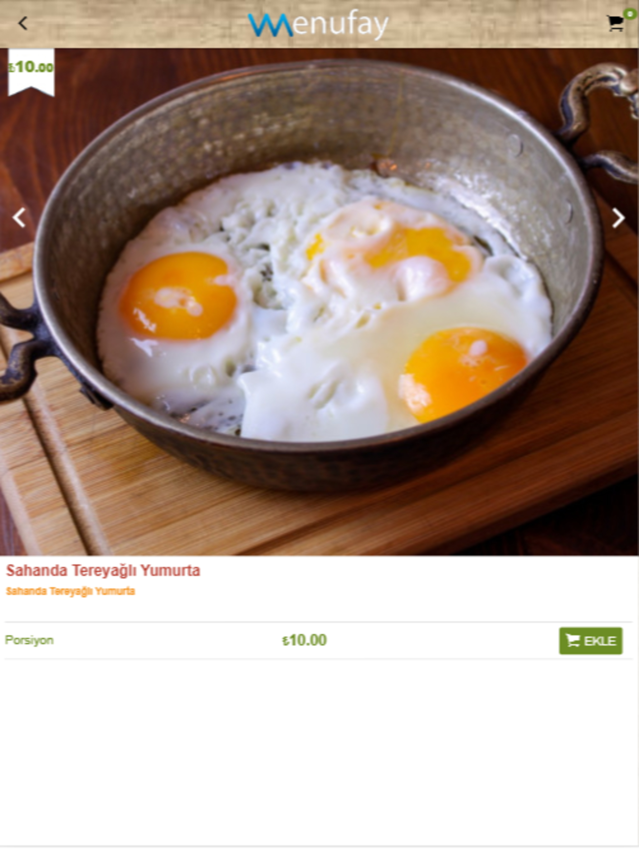 Menufay Menu
