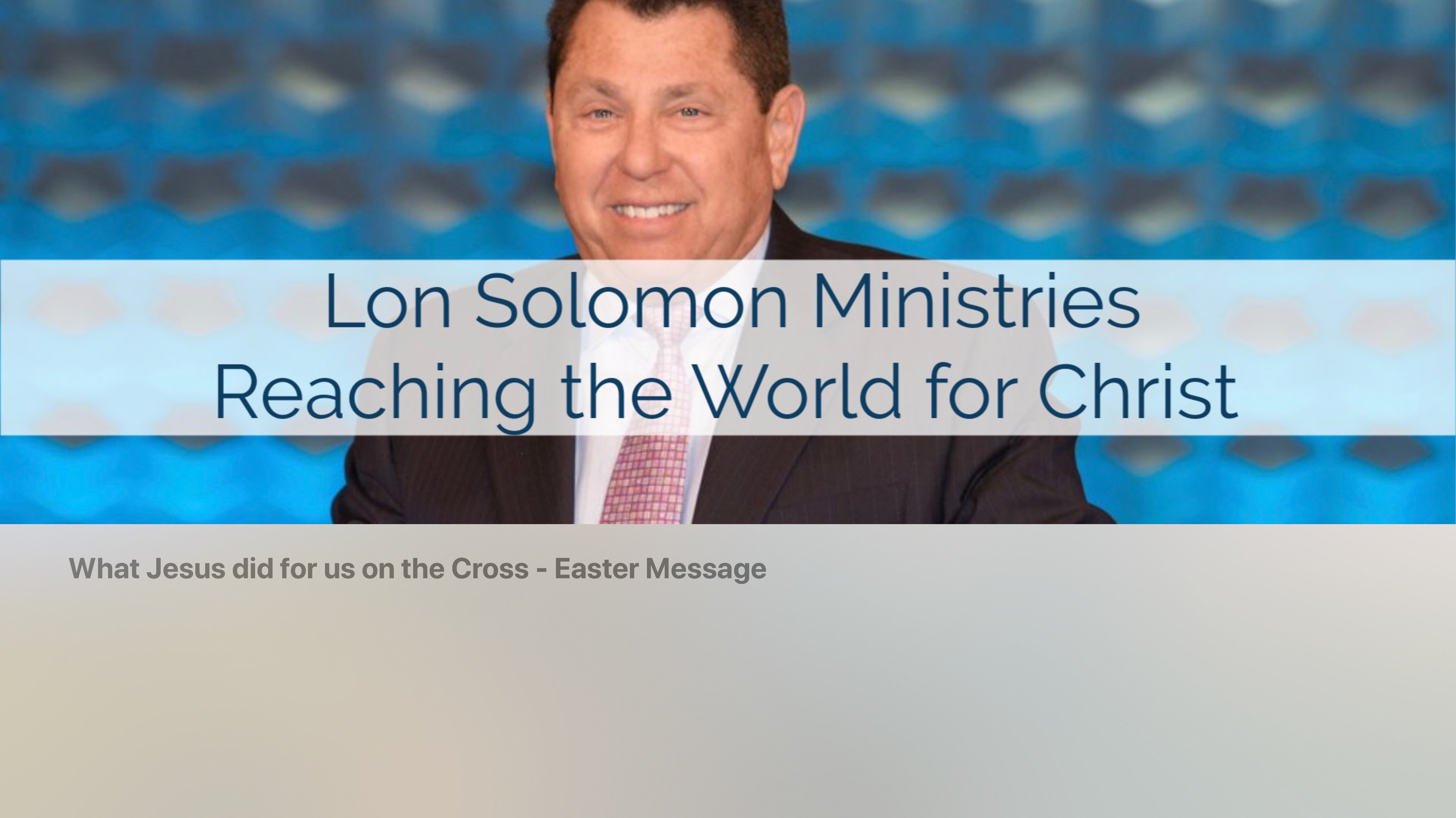 Lon Solomon Ministries screenshot 8