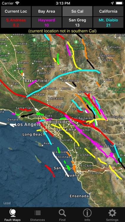 California Earthquake Faults