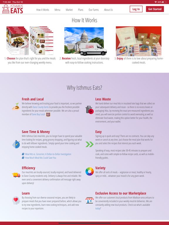 Isthmus Eats iPad screenshot 5 - Food & Drink app