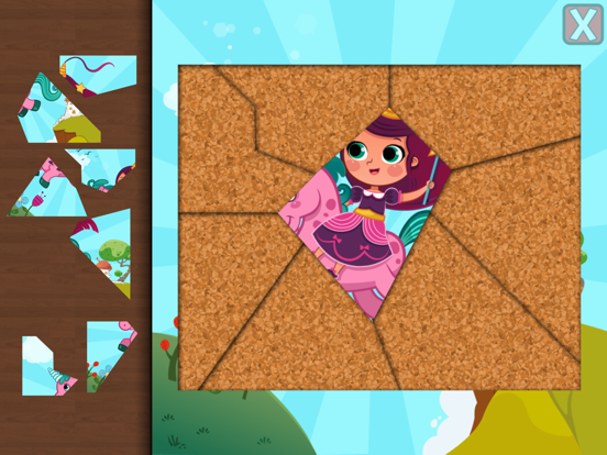 Screenshot #4 for Fairy Tales Puzzles for Kids