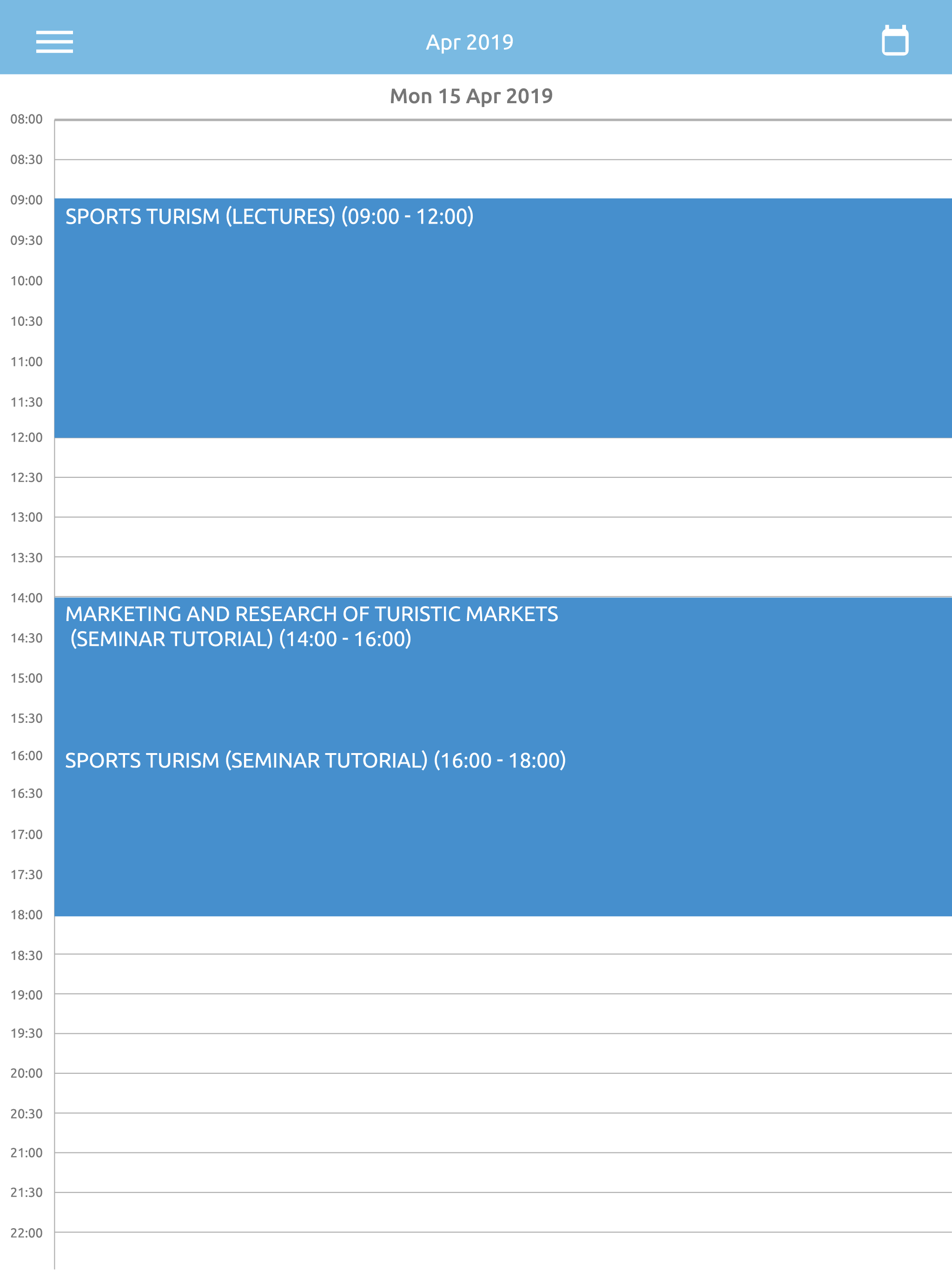Wise Timetable screenshot 6