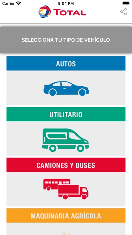 Guía de Lubricantes Total