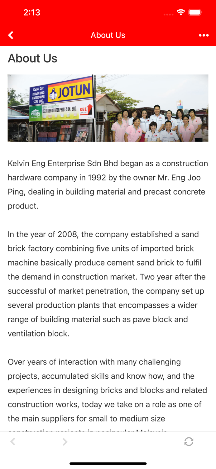 Kelvin Eng Enterprise Sdn Bhd