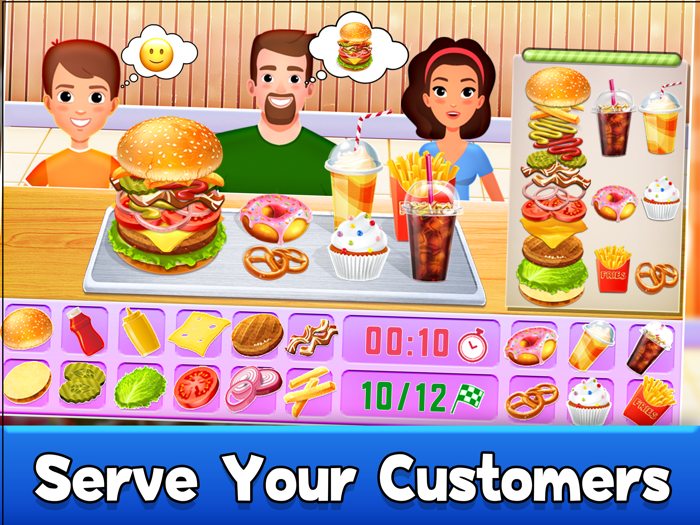 Spicy Burger Cooking Challenge