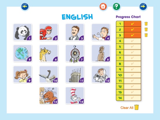 Screenshot #4 pour EnglishSmart to Go Grade 4