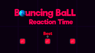 Bouncing Ball Reaction Time Screenshot 1