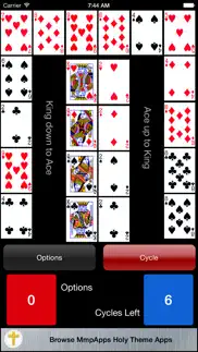 crescent solitaire iphone screenshot 3