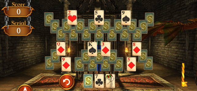 ‎Solitaire Dungeon Escape Screenshot