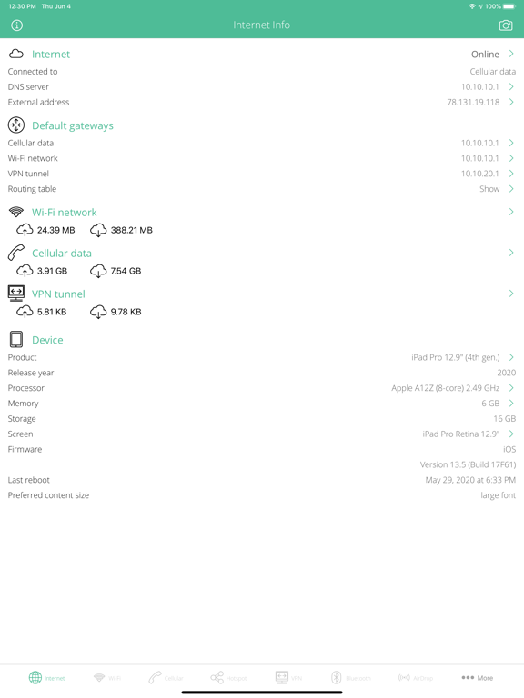 Screenshot #4 pour Network Scout