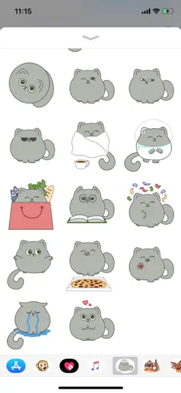 Game screenshot Cute Cat Emoji Funny Stickers hack