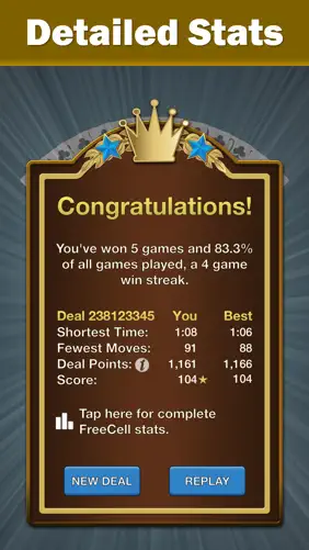 Solebon FreeCell Solitaire screenshot 4