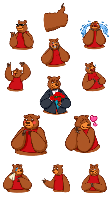 Screenshot #1 pour Best Bear Stickers