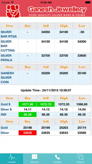 Ganesh Jewellery Bullion screenshot 1