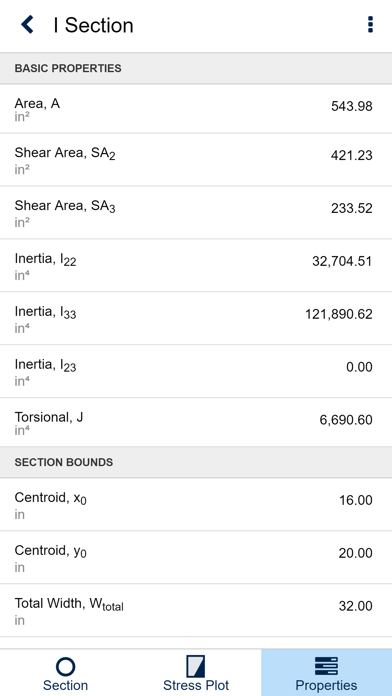 CSiStress iPhone screenshot